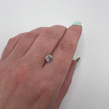 Salt & Pepper 1.01ct Round Brilliant 6.37x6.42x3.96mm SP1998